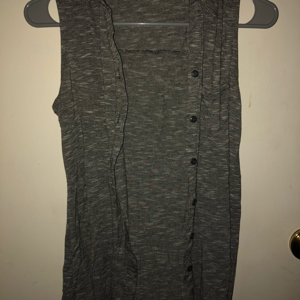 Faded glory button down vest